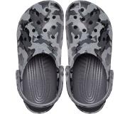 Crocs Sandaal Crocs Classic Printed Camo Clog Slate Grey Multi-Schoenmaat 38 - 39