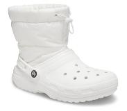 Crocs Boots Crocs Classic Lined Neo Puff Boot Damen White White-Schuhgröße 45 - 46
