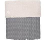 Koeka Babydecke Koeka Wafel/Teddy Oslo Steel Pebble/Grey-140 x 200 cm