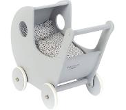 Smallstuff Puppenwagen, grau