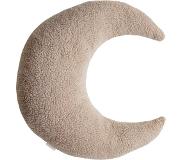 KidsDepot Luna Mond Kissen Braun - Braun