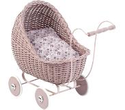 Smallstuff Geflochtener Puppenwagen