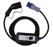 ChargeXpert Einstellbare Mobile Ladestation Typ 2 - CEE | 7.4 kW | 1-Phase | 10A-32A | 5 Meter-CX-PC-CEE-T2-1P-32A-5M