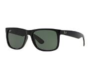 Ray-Ban RB 4165 JUSTIN Herren-Sonnenbrille, schwarz