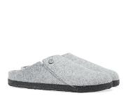 Birkenstock Slipper Birkenstock Zermatt Light Grey Wool Felt Regular Herren-Schuhgröße 43