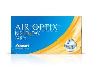 Alcon Night & Day AQUA (6er Packung) Monatslinsen (-6 dpt & BC 8.4)