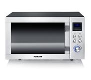 Severin Microwave w/ceramic plate 900 watts 25 l - Steel (29070)