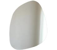 Mioli Decor | Wandspiegel Lot Weiß MDF 58x75x2.2 cm | NADUVI