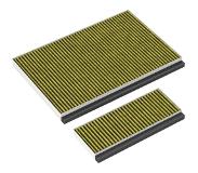 Siemens CleanAir Plus Aktivkohlefilter 17005394 / LZ11AFB16 (2St.)