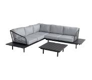Hartman Lounge-Set Hartman Capri Alu Charcoal Light Grey