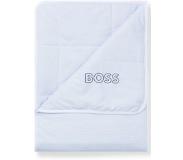 Hugo Boss Geschenk-Box mit Baby-Decke aus Jersey mit Signature-Prints