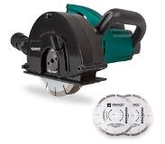 Vonroc Mauernutfräse 1700W - 150mm | Inkl. 4 Frässcheiben