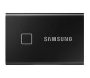 Samsung T7 Touch Portable SSD, 2 TB, Schwarz Externe Ssd
