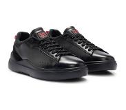 HUGO BOSS Sneakers aus Leder mit Cupsohle und Veloursleder-Details