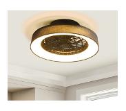 LumenXL Deckenventilator Mayra mit anpassbarer Farbtemperatur und Sterneffekt