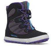 Merrell Snow Bank 4.0 Waterproof - Winterstiefel - Kind Black / Purple / Turquoise 38