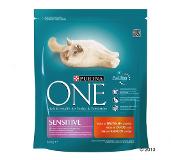 Purina One Sensitive Truthahn und Reis Katzenfutter | 2x 1,5kg