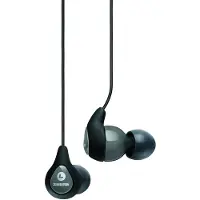 Shure SE112-GR, Kabelgebunden, Anrufe/Musik, 25 - 17000 Hz, 30 g, Kopfhörer, Schwarz, Grau
