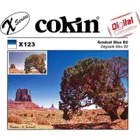 Cokin X123 Verlauffilter blau 2
