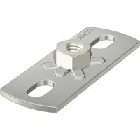 Flamco Montageflange GP rustfri M8 80X25 mm