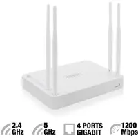 Eminent EM4510, Wi-Fi 5 (802.11ac), Dual-Band (2,4 GHz/5 GHz), Ethernet/LAN