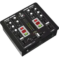 Behringer Pro VMX100USB professioneller 2-Kanal DJ-Mixer