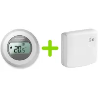 Honeywell Round Wireless Aan/Uit Draadloze Kamerthermostaat - met RF-module