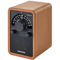 Sangean WR-15BT, Persönlich, Analog, AM, FM, MW, 87,5 - 108 MHz, 10 W, 7,62 cm (3")