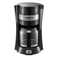 De'Longhi Delonghi ICM 15210 Filterkaffeemaschine, Glaskanne, 10 Tassen, Wasserfilter