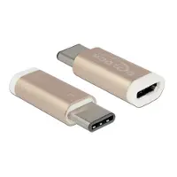 DeLOCK 65677, USB 2.0-C, USB 2.0 Micro-B, Kupfer