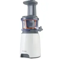 Kenwood JMP600 WH Entsafter, 150 Watt, Kunststoffgehäuse, 2 Geschwindigkeitsstufen, Fruchtfleischbehälter