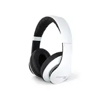 Fantec SHP-3 Headband Binaural Wired Black, Color White - Kopfhörer (Kabelgebunden, Kopfbügel, Binaural, Circumaural, 106 dB, Schwarz, Weiß)