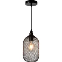 Lucide Pendellampe 43404/15/30 Mesh, höhenverstellbar, Ø 15 cm, Höhe 29 cm