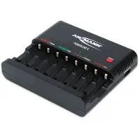 Ansmann Akku Ladegerät für 1-8 AAA / AA NiMH