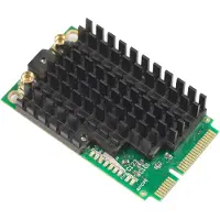 Mikrotik R11E-2HPND, Eingebaut, Kabellos, Mini PCI Express, RF Wireless, Wi-Fi 4 (802.11n), Grün, Schwarz