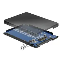 DeLOCK 62688, Schwarz, 1.35 mm, 70 mm, 100 mm, 7 mm