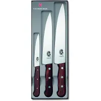 Victorinox Wood 5.1050.3G 3-teiliges Messerset, Ahornholz