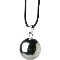Bola Schwangerschaftsschmuck, Glattes Silber