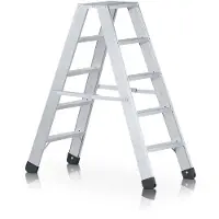 Zarges Wienerstige aluminium 2x5 trin 1,20 m