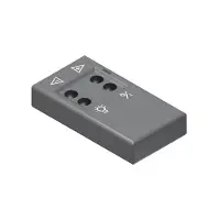NOVY 990.021, Grau, Drucktasten