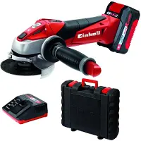Einhell TE-AG 18, 8500 RPM, Schwarz, Rot, Batterie/Akku, Lithium-Ion (Li-Ion), 18 V, 3 Ah