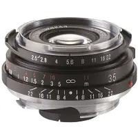 Voigtländer Color-Skopar 35mm f2,5 Pancake II VM schwarz