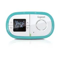 Gigaset PA530, DECT-Babyfon, 50 m, 300 m, Cyan, Weiß, TFT, 0 - 40 °C