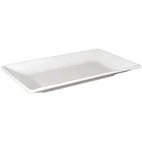 Olympia Gastronoble Whiteware rechteckige Servierteller 25 x 15cm