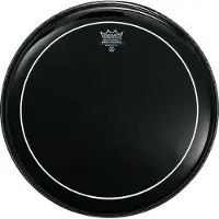 Remo ES-0606-PS Pinstripe Ebony Schwarz 6" Schlagzeugfell