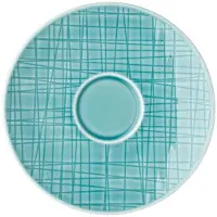 Rosenthal Untertasse Mesh Espresso Aqua 12 cm