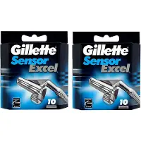 Gillette Sensor Excel - 10 Stück Klingen