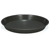 Patisse Kuchenform mit konischem Ring 28 x 3,5 cm, schwarzer Stahl
