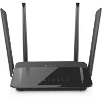 D-Link AC1200 Dual Band, Wi-Fi 5 (802.11ac), Dual-Band (2,4 GHz/5 GHz), Ethernet/LAN, Schwarz