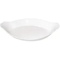 Olympia Whiteware ovale Gratinschalen weiß 23 x 13cm
